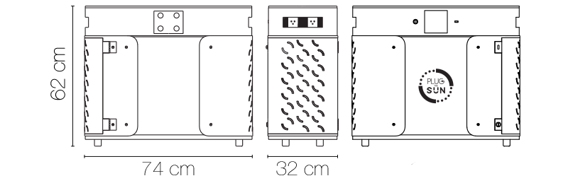 ray5000 solar power station size