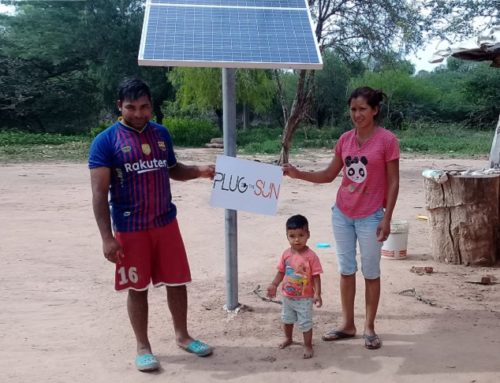 Proceso de instalaciones en zonas rurales de electrificación en Argentina.