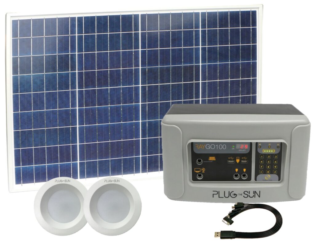 RAYGO 100 picture RAYGO150, RAYGO 150 Solar Home System with Pay As You Go